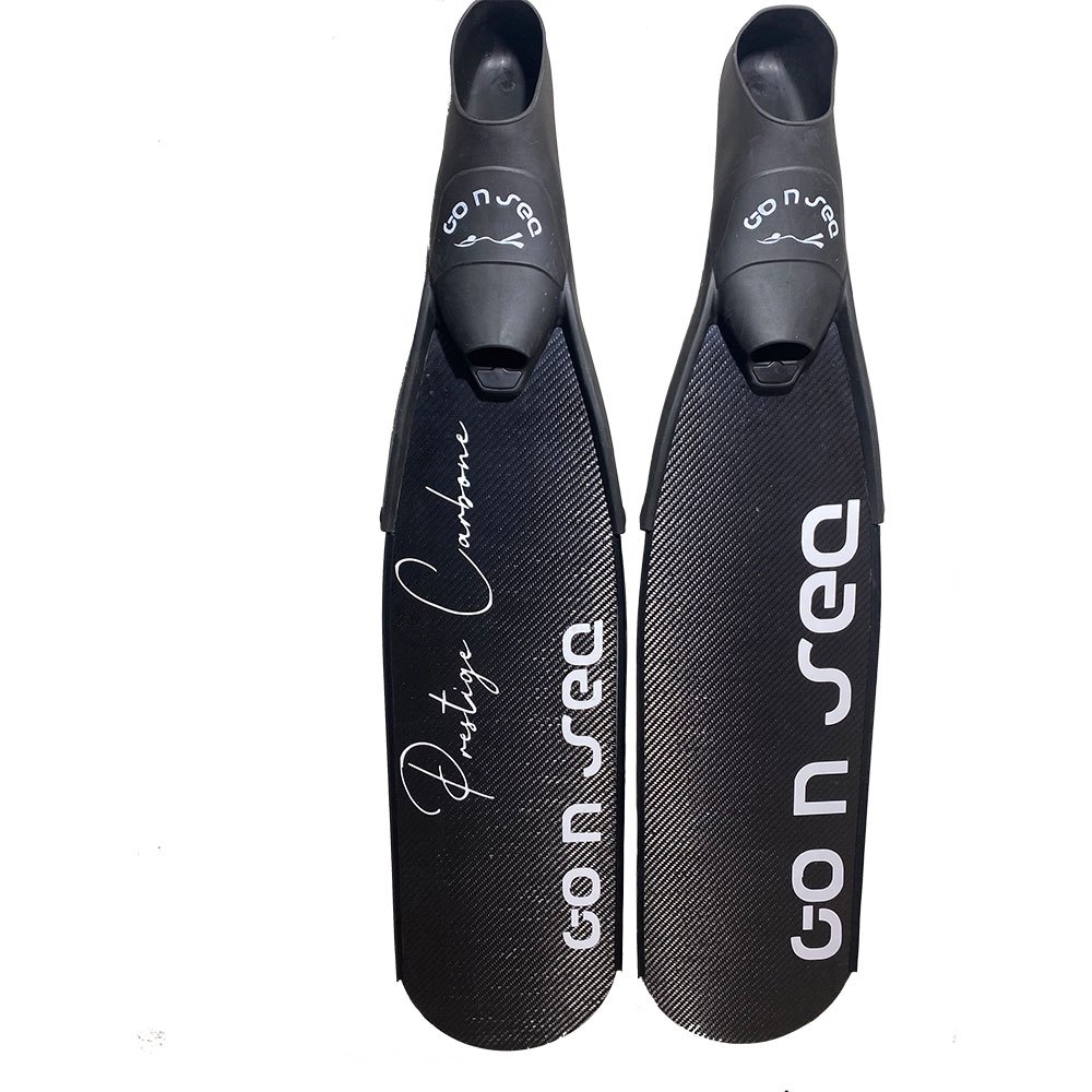 Go N Sea Prestige Carbone Medium Freediving Fins Silber EU 38-39 von Go N Sea