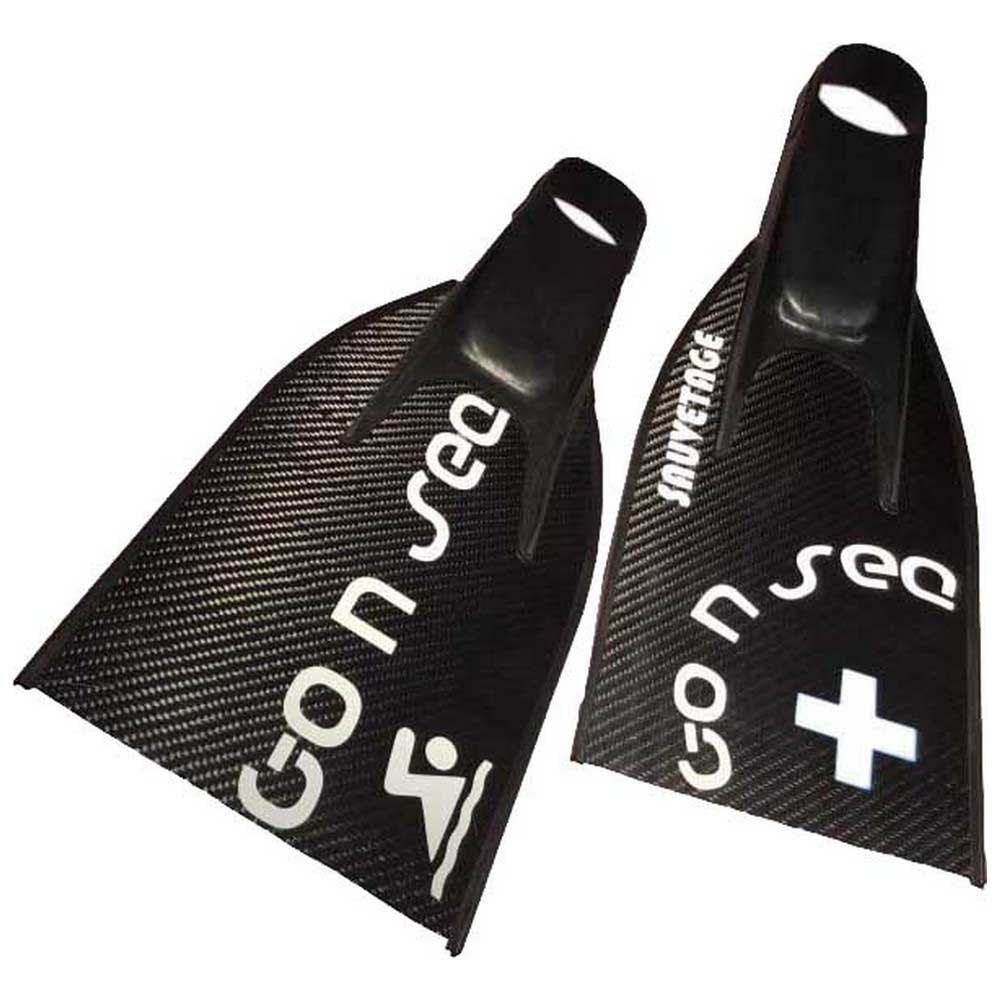 Go N Sea Sauvetage Force 1 Carbon Fins Schwarz S Go N Sea Sauvetage Force 1 Carbon Fins Schwarz S von Go N Sea