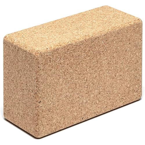 Go4Cork Kork Yoga Block - Standard | 23 x 15 x 10 cm | Alternative zu Schaumstoff Yogablöcken | Geruchsneutral, weich, rutschfest | Pilates & Yoga Zubehör | Männer & Frauen | Umweltfreundlich Go4Cork Kork Yoga Block - Standard | 23 x 15 x 10 cm | Alternative zu Schaumstoff Yogablöcken | Geruchsneutral, weich, rutschfest | Pilates & Yoga Zubehör | Männer & Frauen | Umweltfreundlich von Go4Cork