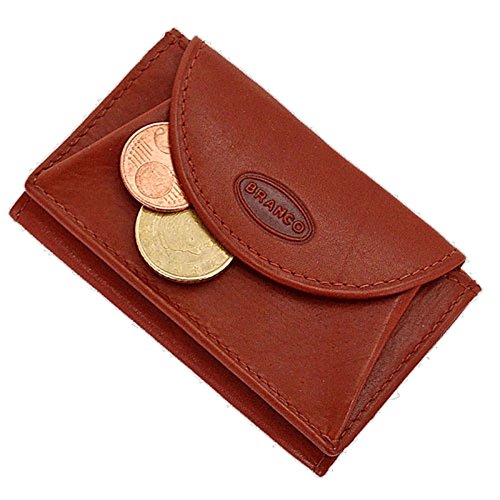 Branco Mini Herren Leder Geldbörse Portemonnaie Börse GB (Braun) von GoBago