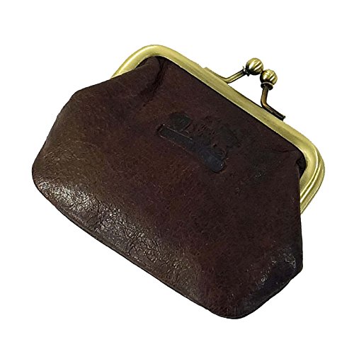 GoBago Kleine Leder Knips-Börse Damen Geldbörse Portemonnaie Geldbeutel Brown GoBago Kleine Leder Knips-Börse Damen Geldbörse Portemonnaie Geldbeutel Brown von GoBago