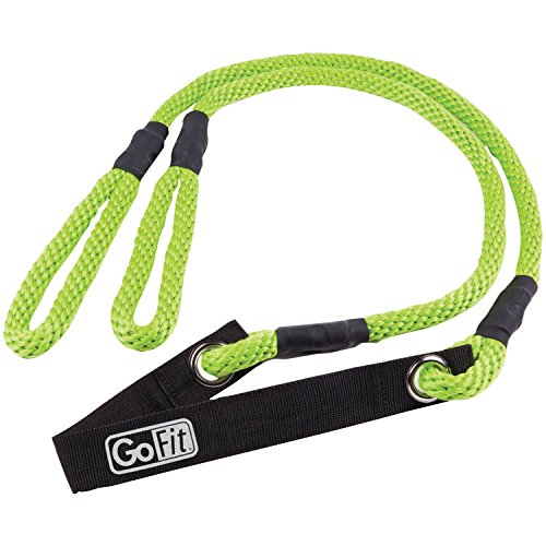 GoFit Stretching-Seil mit Übungshandbuch, Grün, 2,74 m GoFit Stretching-Seil mit Übungshandbuch, Grün, 2,74 m von GoFit