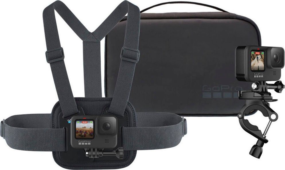 GoPro Sport-Kit Action Cam (Chesty + Lenker-/Sattelstützen-/Stangenhalterung + Kamera-Case) von GoPro