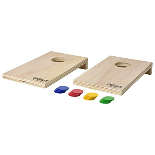 GoSports Ch-coinshot-01 Coinshot Mini Tisch-Cornhole Spiel-Set, rot GoSports Ch-coinshot-01 Coinshot Mini Tisch-Cornhole Spiel-Set, rot von GoSports