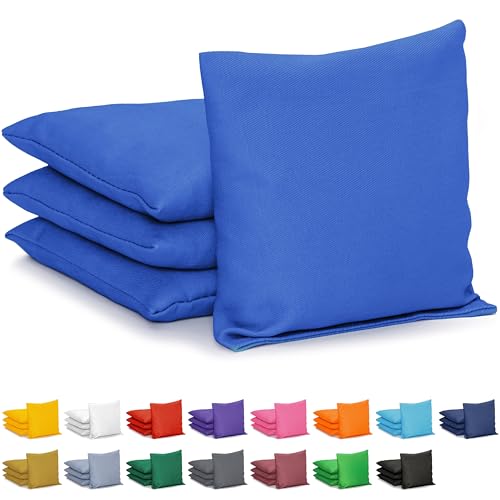 GoSports Cornhole Sitzsäcke 4er Set - Verordnung Allwetter - Classic Royal Blue GoSports Cornhole Sitzsäcke 4er Set - Verordnung Allwetter - Classic Royal Blue von GoSports