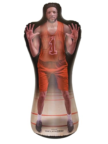GoSports Uni, Teenager Inflataman Basketball Defender Trainingshilfe | Gewichteter Defensivdummy zum Schießen, Dribbeln und Fahren von Übungen, Rot/Ausflug, einfarbig (Getaway Solids) GoSports Uni, Teenager Inflataman Basketball Defender Trainingshilfe | Gewichteter Defensivdummy zum Schießen, Dribbeln und Fahren von Übungen, Rot/Ausflug, einfarbig (Getaway Solids) von GoSports