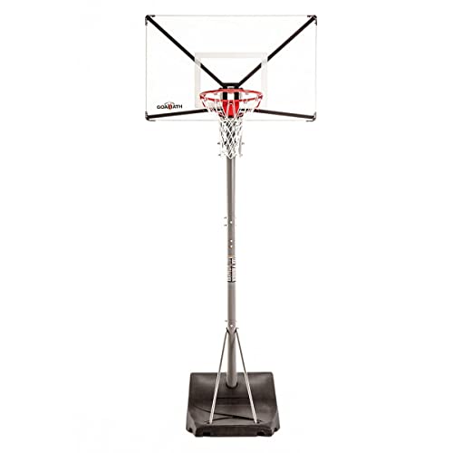 HAMMER Goaliath GoTek 54, Portable Basketballanlage, 2,3 m auf 3,05 m Verstellbarer Basketballständer, NBA-Standard-Höhe, extra großes Zielbrett mit 137 x 84 cm, flexbiles Pro-Style Korbing HAMMER Goaliath GoTek 54, Portable Basketballanlage, 2,3 m auf 3,05 m Verstellbarer Basketballständer, NBA-Standard-Höhe, extra großes Zielbrett mit 137 x 84 cm, flexbiles Pro-Style Korbing von Goaliath