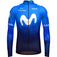MOVISTAR 2024 Langarmtrikot, für Herren, Größe M, Fahrradtrikot, MOVISTAR 2024 Langarmtrikot, für Herren, Größe M, Fahrradtrikot, von Gobik