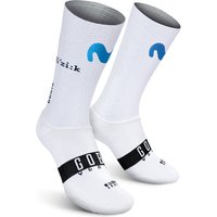 MOVISTAR TEAM Race 2025 Radsocken, für Herren, Größe L, Socken Radsport, MOVISTAR TEAM Race 2025 Radsocken, für Herren, Größe L, Socken Radsport, von Gobik