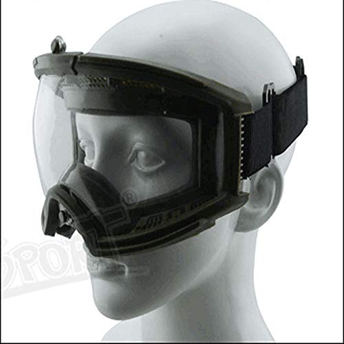 Gocher Schutzbrille für CS Schießen, Reiten, Radfahren, Paintball, Airsoft - Stabil, Bequem, Schlagfest - Schwarz, Hellbraun, OD Gocher Schutzbrille für CS Schießen, Reiten, Radfahren, Paintball, Airsoft - Stabil, Bequem, Schlagfest - Schwarz, Hellbraun, OD von Gocher