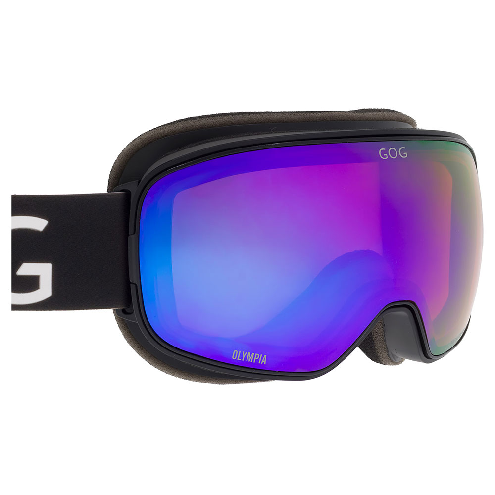 Gog Olympia Ski Goggles Schwarz Reflex Purple/CAT2 Gog Olympia Ski Goggles Schwarz Reflex Purple/CAT2 von Gog