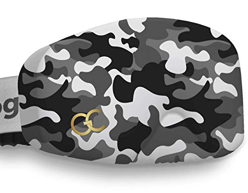 GogglesCover Premium Protective Ski & Snowboard Goggles Cover Grey Camo Design GogglesCover Premium Protective Ski & Snowboard Goggles Cover Grey Camo Design von GogglesCover