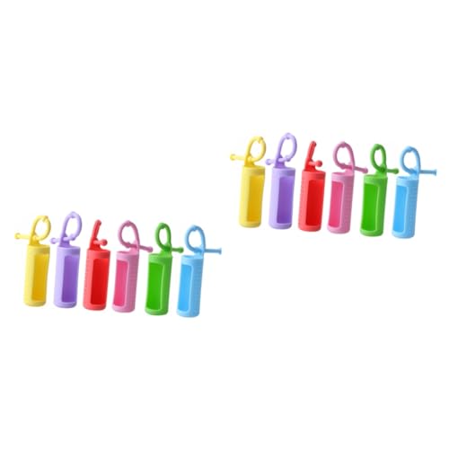12 STK Schutzhülle Flaschenhalter Schlüsselanhänger Rollenflaschenhalterhülse Ölregelventil Easy putz Tragetasche für ätherische Öle Roller Flaschenkasten Rollflaschenabdeckung Gogogmee 12 STK Schutzhülle Flaschenhalter Schlüsselanhänger Rollenflaschenhalterhülse Ölregelventil Easy putz Tragetasche für ätherische Öle Roller Flaschenkasten Rollflaschenabdeckung Gogogmee von Gogogmee