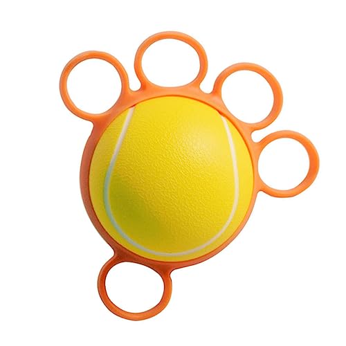 Gogogmee 1 Stück Fünf Finger Griffball Handmassageball Handtrainer Handwiderstandsball Handgriff Fingerstrecker Fingerfitnessgriff Handstressball Fingerkrafttrainer von Gogogmee