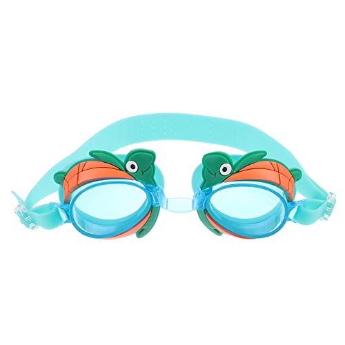 Gogogmee Gläser 1 Stück PC Tier Schwimmbrille Brille Kinder Schwimmbrille Jungen Brille Kinder Schwimmbrille Taucherbrille Verte Schwimmbrille Schwimmausrüstung Cartoon Schildkröte von Gogogmee