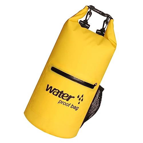 Gogogmee 10 L Wasser Schwimmsack Multifunktionale wasserdichte Tasche Aufblasbare Tasche Für Rafting Rettungswerkzeug Für Schwimmende Netzgewebe PVC Ankerboje Faltbare von Gogogmee