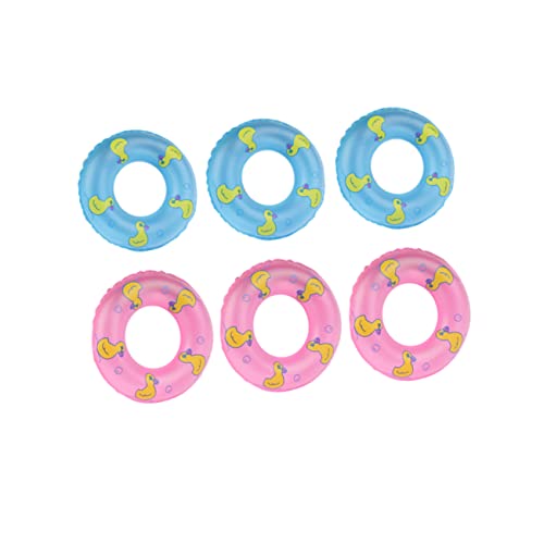 Gogogmee 10 Stück Hilfsmittel-Schwimmringe Kinderspielzeug Pool-Partygeschenke Zen-Garten Schwimmen Kleiner Schwimmschlauch Schwimmring Spielzeug Miniatur-Poolschwimmer Gogogmee 10 Stück Hilfsmittel-Schwimmringe Kinderspielzeug Pool-Partygeschenke Zen-Garten Schwimmen Kleiner Schwimmschlauch Schwimmring Spielzeug Miniatur-Poolschwimmer von Gogogmee