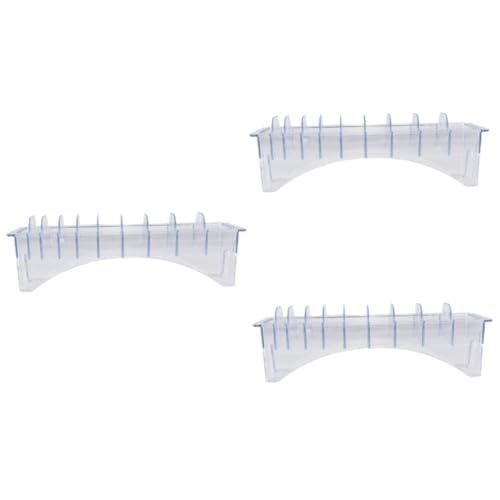 Gogogmee 3Er-Box durchsichtige transparente Haarschneidekamm Halter Limitkamm Halter Führungskamm- Clipper Führungskammhalter klar von Gogogmee