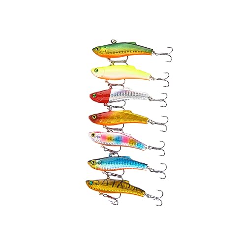 Gogogmee Helle Und Realistische 7 Cm/18 G Minnow-angelköder 7-teiliges Schwanzköder-Set Für Angelbegeisterte Zufälliger Stil Gogogmee Helle Und Realistische 7 Cm/18 G Minnow-angelköder 7-teiliges Schwanzköder-Set Für Angelbegeisterte Zufälliger Stil von Gogogmee