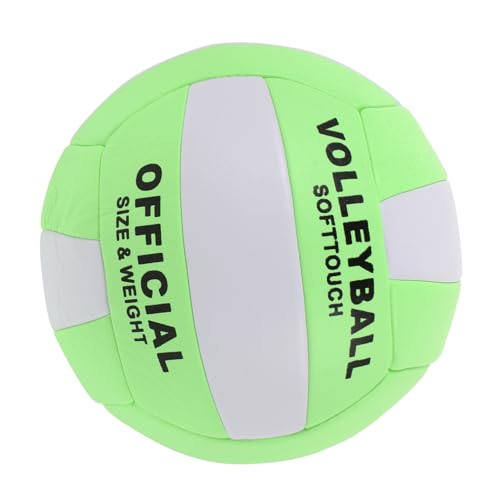 Gogogmee Indoor Volleyball Outdoor Volleyball Sportball Volleyball Für Indoor Sportarten Softplay Volleyball Offizielle Volleyball Aufnahmeprüfung Volleyball Soft Volleyball PVC von Gogogmee
