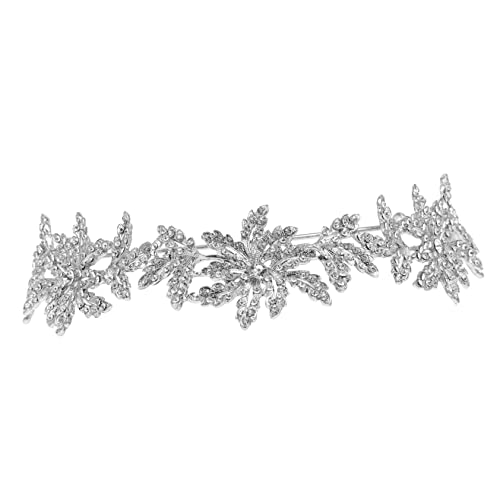 Gogogmee Krone Strass Brautkrone Diadem Für Hochzeit Abschlussball Und Geburtstag Elegantes Stirnband Mit Funkelnden Strasssteinen Für Prinzessinnen Und Besondere Anlässe von Gogogmee