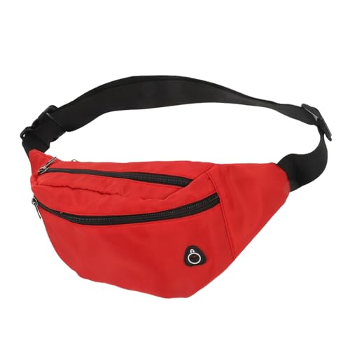 Gogogmee Pack Pack Laufsport-hüfttasche Umhängetasche Brustrucksäcke Crossbody-Rucksack Mini-gürteltasche Brusttasche Reise-Schultertasche Gürteltasche Für Den Sport Bauchtasche Nylon Rot Gogogmee Pack Pack Laufsport-hüfttasche Umhängetasche Brustrucksäcke Crossbody-Rucksack Mini-gürteltasche Brusttasche Reise-Schultertasche Gürteltasche Für Den Sport Bauchtasche Nylon Rot von Gogogmee