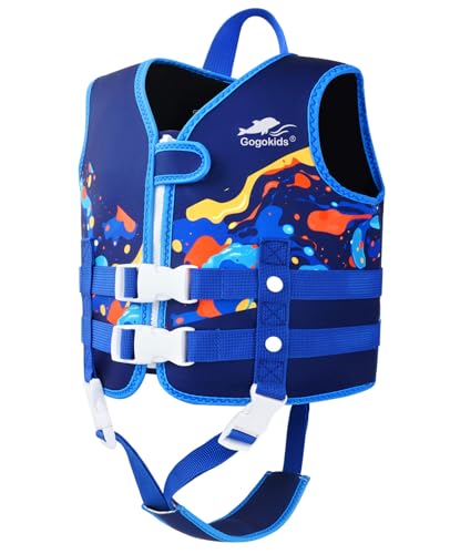 Gogokids Kinder Schwimm Weste Schwimmende Jacke – Kleinkind Badeanzug Assist Bademode Schwimmtraining Auftrieb Badeweste Neopren Schwim Jacket für 1–9 Jahre 13-30kg Gogokids Kinder Schwimm Weste Schwimmende Jacke – Kleinkind Badeanzug Assist Bademode Schwimmtraining Auftrieb Badeweste Neopren Schwim Jacket für 1–9 Jahre 13-30kg von Gogokids