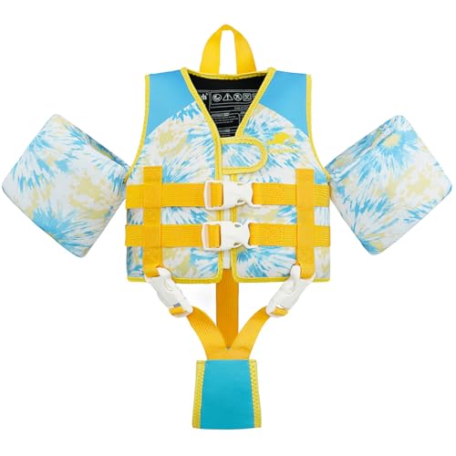 Gogokids Kinder Schwimmweste Schwimmärmel, Kleinkind Jacken-Stil Schwimm-Auftrieb Schwimmhilfe mit Verstellbaren Gurten Kinder Schwimmweste für Jung und Mädchen (3-6 Jahre / 19-30 KG) Gogokids Kinder Schwimmweste Schwimmärmel, Kleinkind Jacken-Stil Schwimm-Auftrieb Schwimmhilfe mit Verstellbaren Gurten Kinder Schwimmweste für Jung und Mädchen (3-6 Jahre / 19-30 KG) von Gogokids