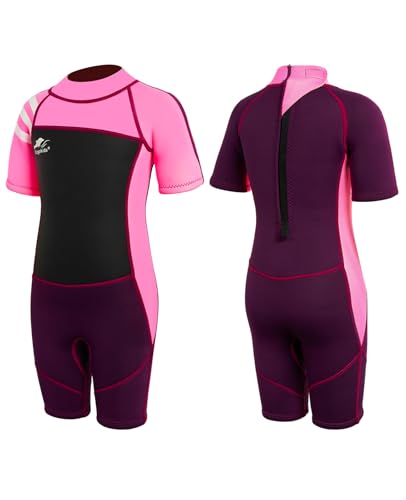 Kinder Shorty Neoprenanzug 2.5mm Neopren Mädchen Jungen UV-Schutz Schwimmanzug 2-10 Jahre Kinder Shorty Neoprenanzug 2.5mm Neopren Mädchen Jungen UV-Schutz Schwimmanzug 2-10 Jahre von Gogokids