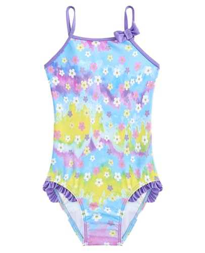 Gogokids Mädchen Einteiliger Badeanzug, Schwimmbekleidung Rüschen Strandkleidung Kinder Badebekleidung Bademode für Schwimmen, Surfen, Bootfahren, Wasserpark, Poolparty Gogokids Mädchen Einteiliger Badeanzug, Schwimmbekleidung Rüschen Strandkleidung Kinder Badebekleidung Bademode für Schwimmen, Surfen, Bootfahren, Wasserpark, Poolparty von Gogokids