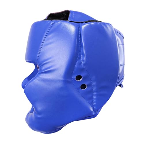 Boxhelm – Sport-Helm, Boxhelm, Kopfschutz, Trainin , vollständiger Gesichtsschutz, Wangenschutz, Ohrenschutz, Kickboxen von Gohemsun