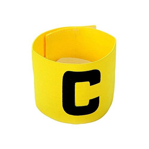 Gohemsun Kapitänsbinde Fußball Armbinde Erwachsene Junior Verstellbare Captain Armband Multicolor Elastic Captain Armbinde Klettverschluss für Junior Senior Erwachsene von Gohemsun