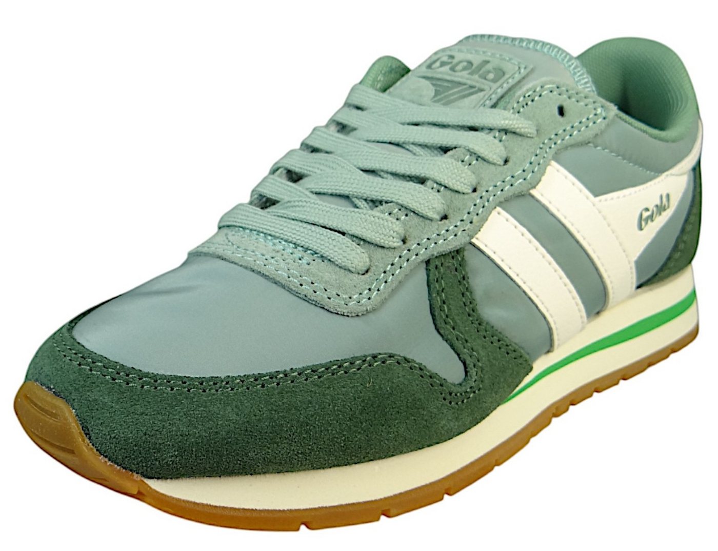 Gola CLB337 DN Green Mist/Evergreen/Off White Sneaker Gola CLB337 DN Green Mist/Evergreen/Off White Sneaker von Gola