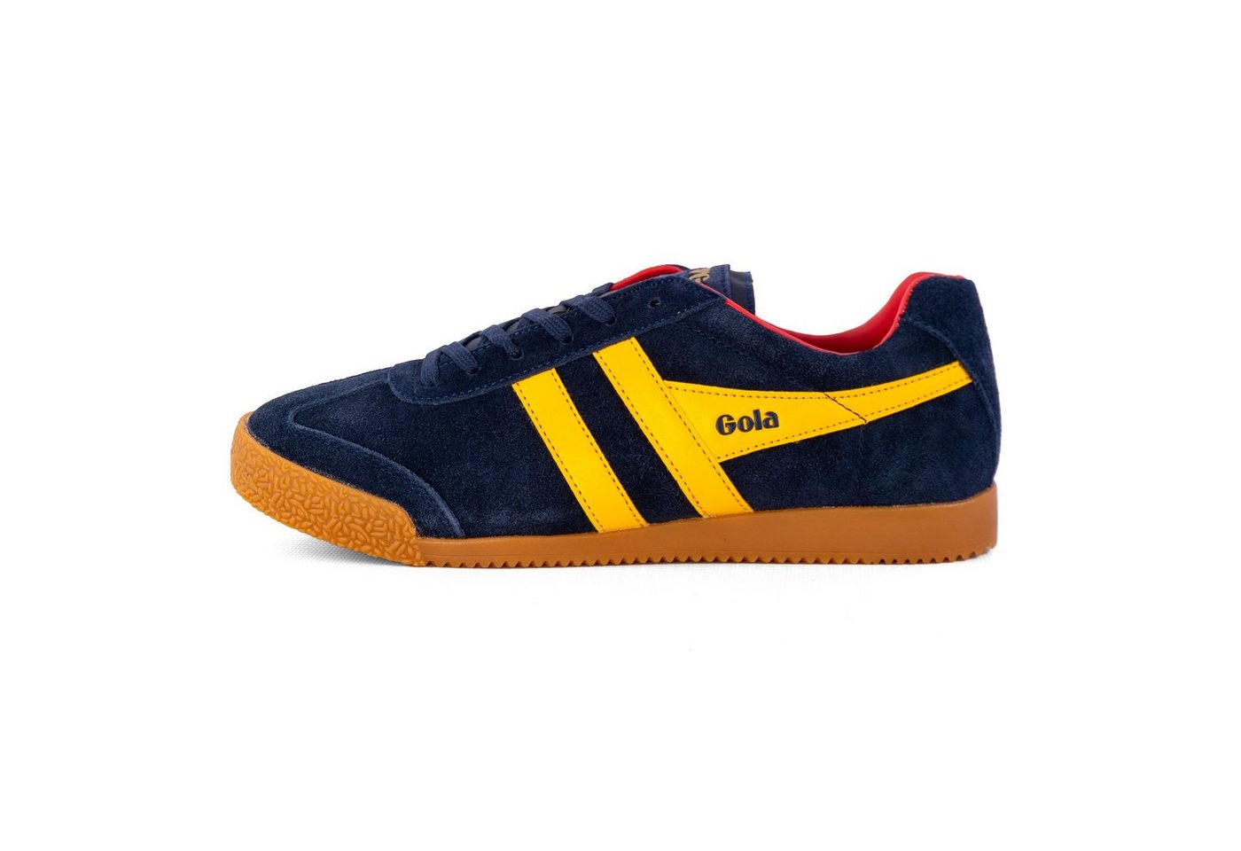 Gola Damenschuh Gola Harrier Suede, G 40, F navy/sun/red Sneaker Gola Damenschuh Gola Harrier Suede, G 40, F navy/sun/red Sneaker von Gola