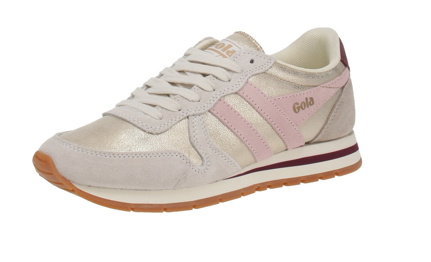 Gola Daytona Blaze Gold-Chalk-Pink-Windsor-Wine Sneaker Gola Daytona Blaze Gold-Chalk-Pink-Windsor-Wine Sneaker von Gola