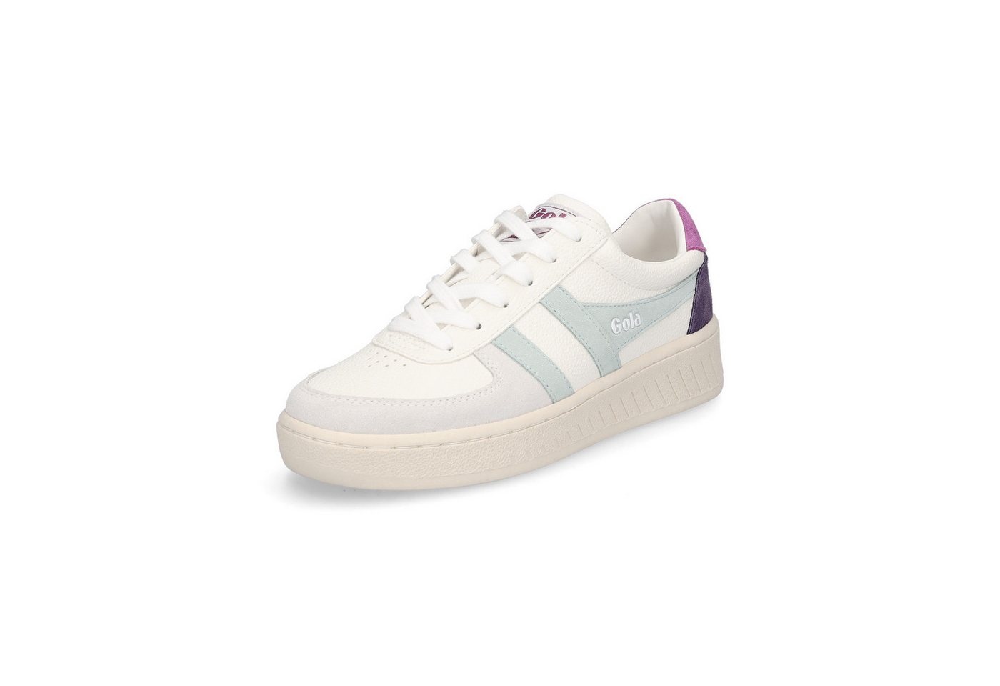Gola Gola Damen Sneaker Grandslam Trident weiß blau Sneaker Gola Gola Damen Sneaker Grandslam Trident weiß blau Sneaker von Gola