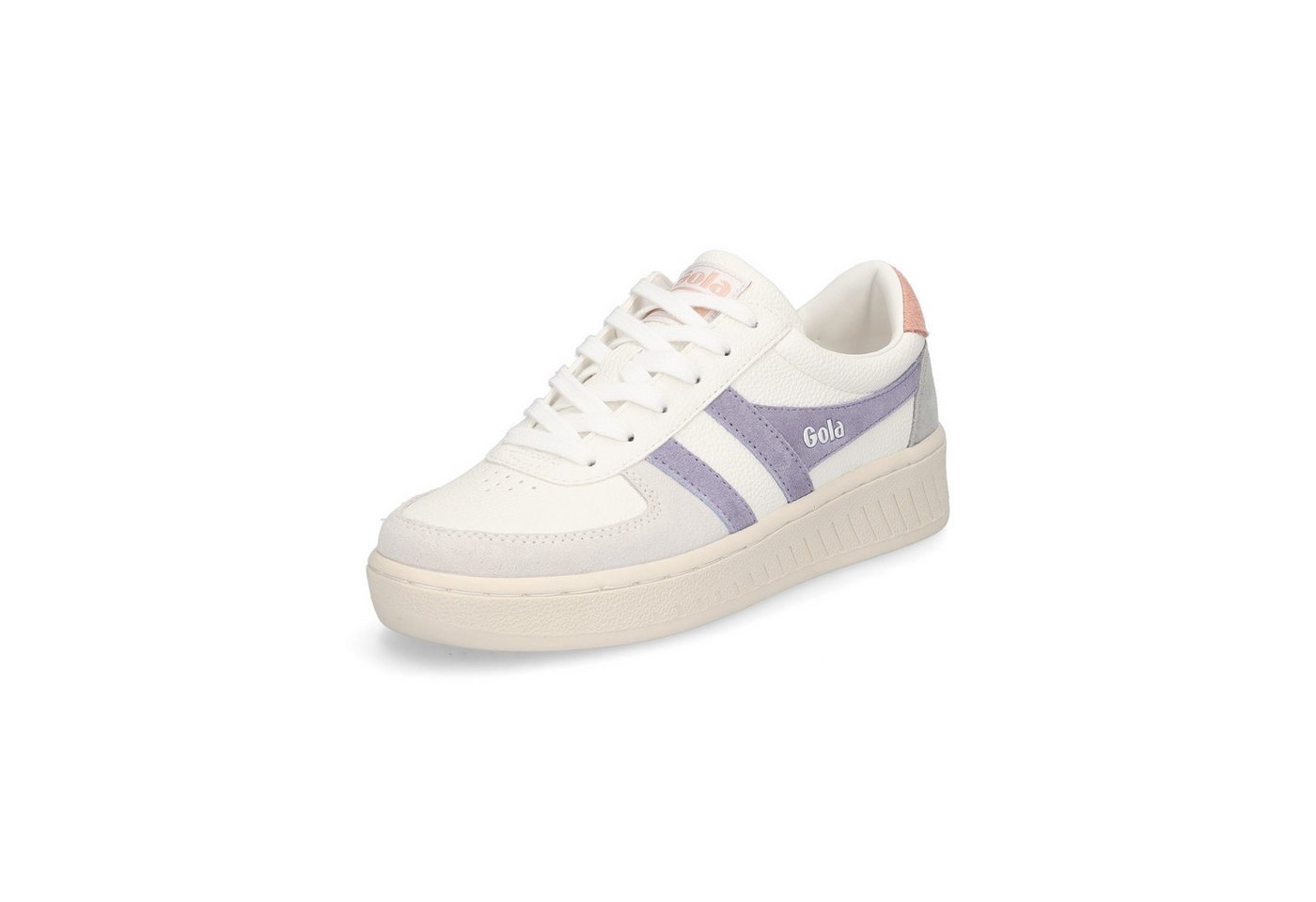 Gola Gola Damen Sneaker Grandslam Trident weiß lavendel Sneaker Gola Gola Damen Sneaker Grandslam Trident weiß lavendel Sneaker von Gola