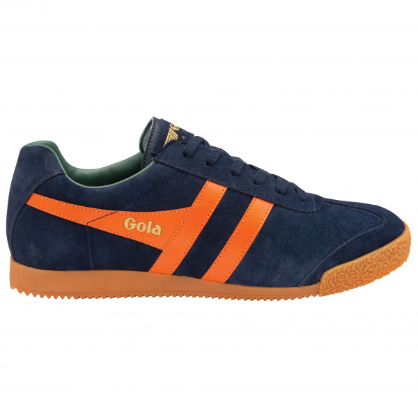Gola - Gola Harrier Suede - Sneaker Gr 10 blau/orange Gola - Gola Harrier Suede - Sneaker Gr 10 blau/orange von Gola