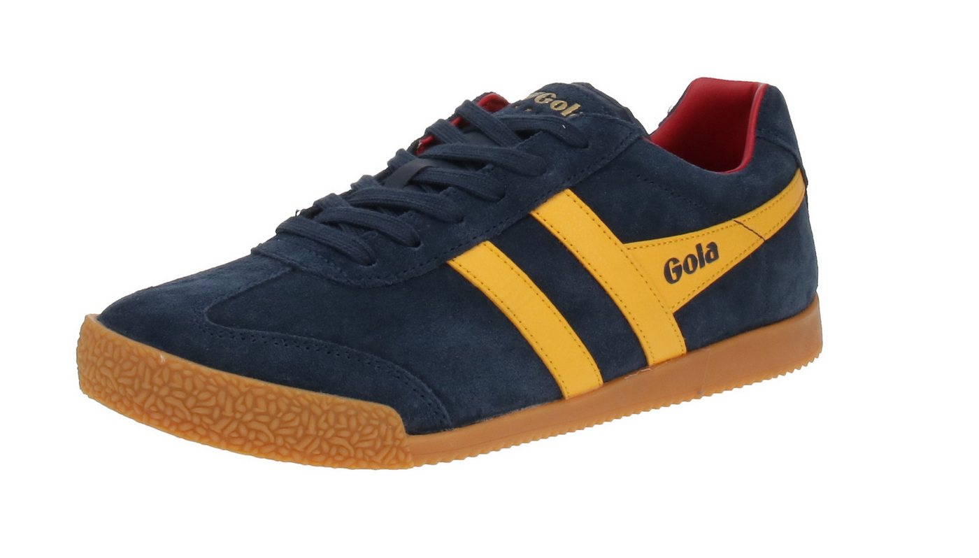 Gola Harrier Suede Navy-Sun-Red Sneaker Gola Harrier Suede Navy-Sun-Red Sneaker von Gola