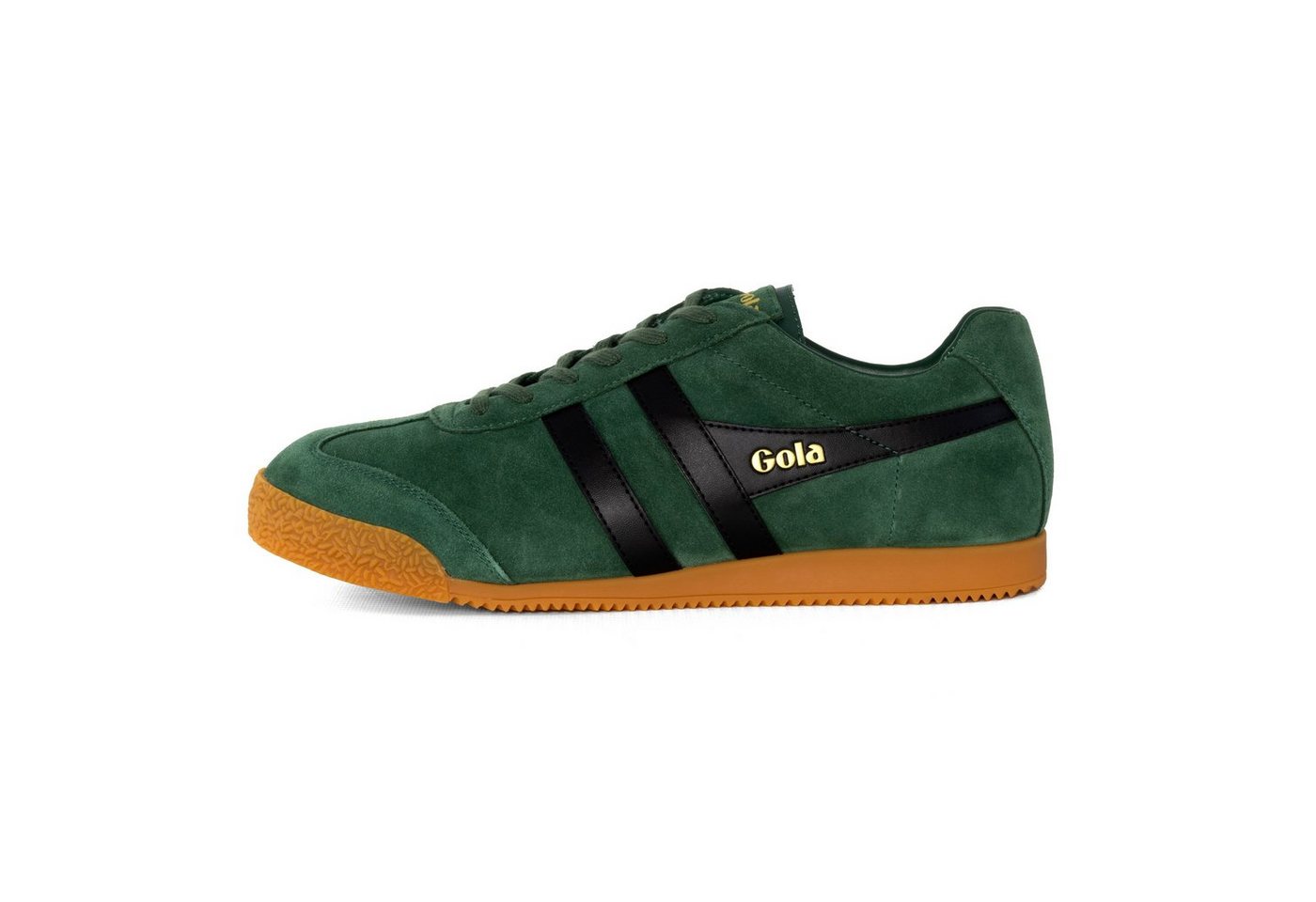 Gola Schuhe Gola Harrier Suede, G 40, F evergreen/black Sneaker von Gola