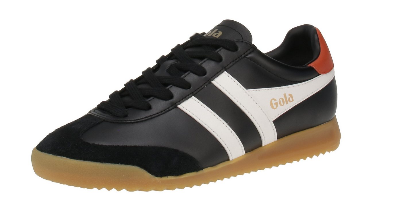Gola Torpedo Leather Black-O.Wht-M.Orange Sneaker Gola Torpedo Leather Black-O.Wht-M.Orange Sneaker von Gola