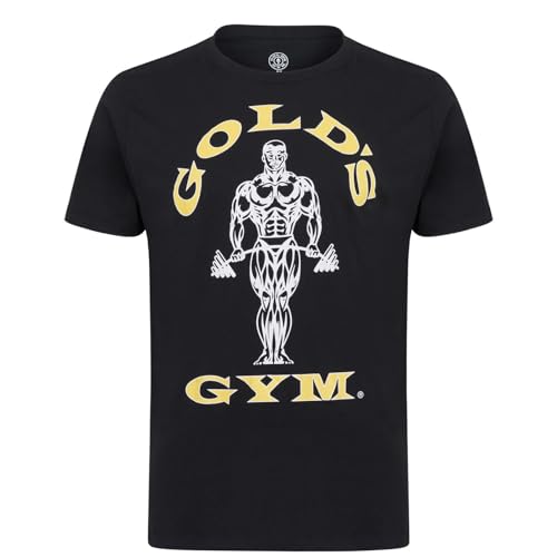 Gold's Gym Herren Golds Gym T Shirt, Schwarz, XXL EU von Gold's Gym