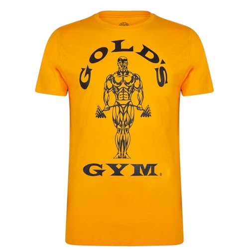 Golds Gym Herren T-Shirt, gelb, XL von Gold's Gym