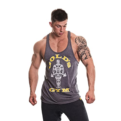 Goldsgym Muscle Joe Premium Tank Top - Grau (hellgrau), S von Gold's Gym