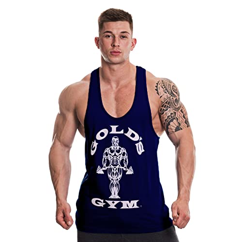 Gold's Gym Premium Stringer Weste Navy M von Gold's Gym