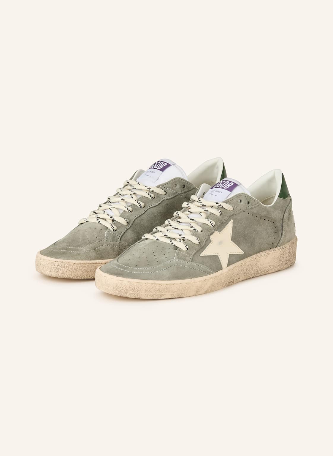 Golden Goose Sneaker Ball Star gruen Golden Goose Sneaker Ball Star gruen von Golden Goose