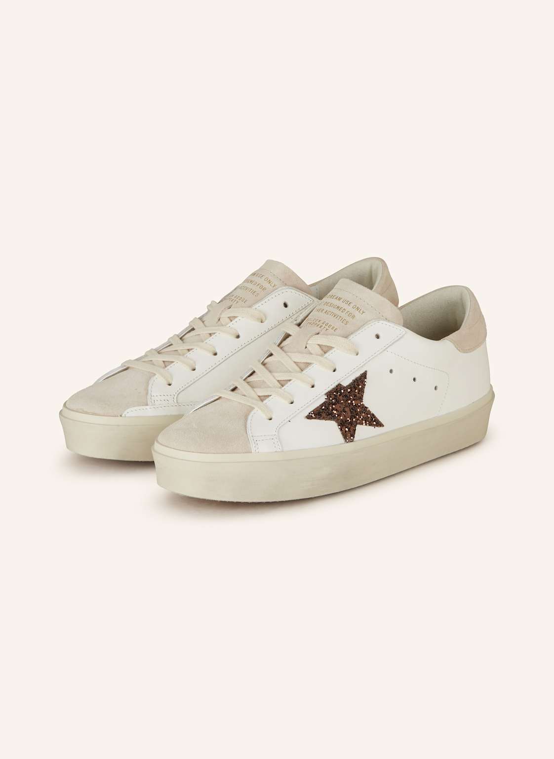 Golden Goose Sneaker Hi Star Mit Pailletten weiss Golden Goose Sneaker Hi Star Mit Pailletten weiss von Golden Goose