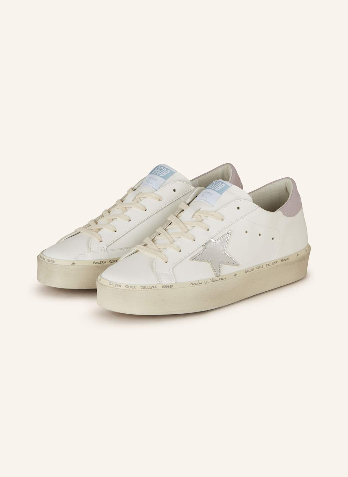 Golden Goose Sneaker Hi Star weiss von Golden Goose