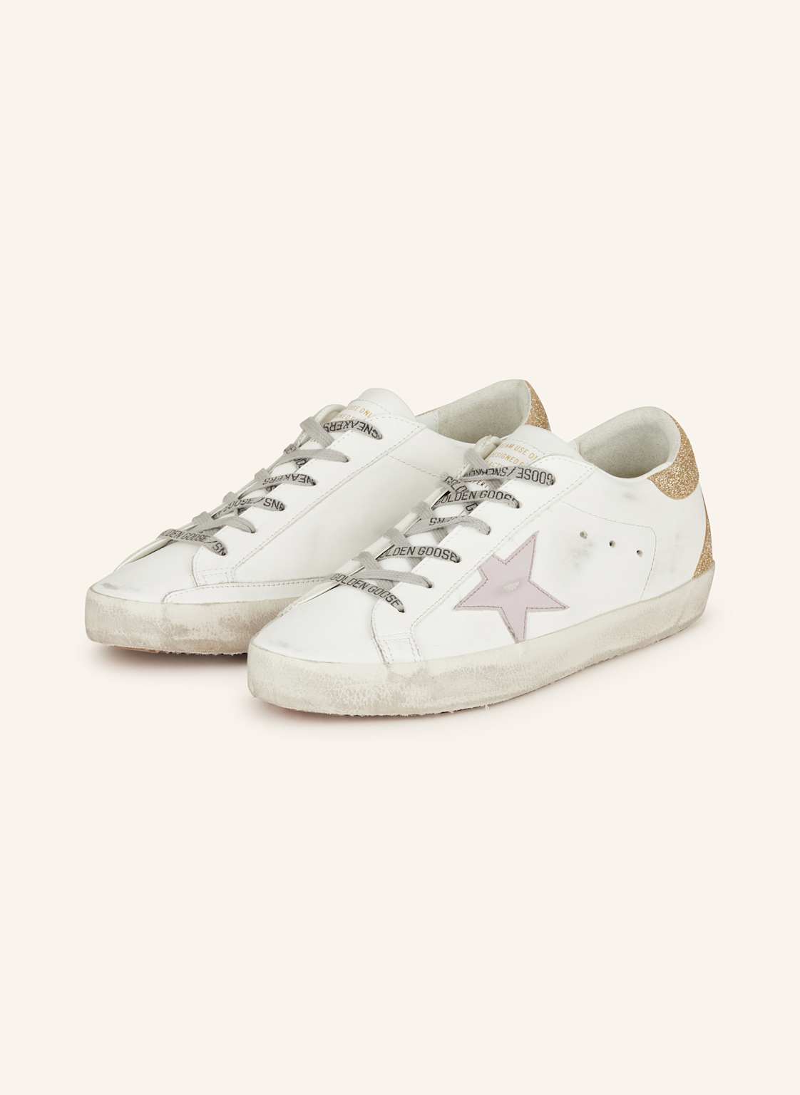 Golden Goose Sneaker Mit Schmucksteinen weiss Golden Goose Sneaker Mit Schmucksteinen weiss von Golden Goose