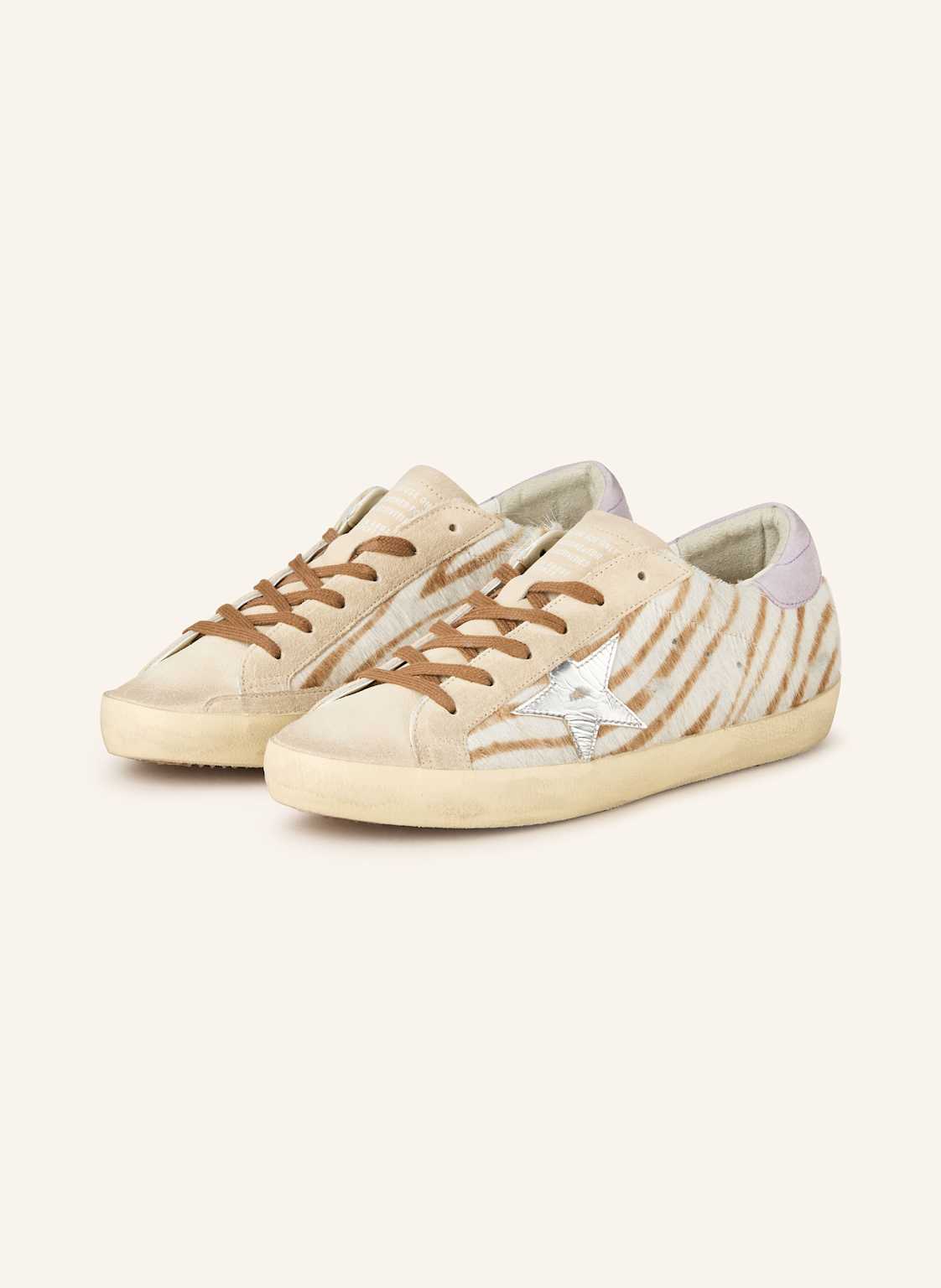 Golden Goose Sneaker Super-Star beige von Golden Goose